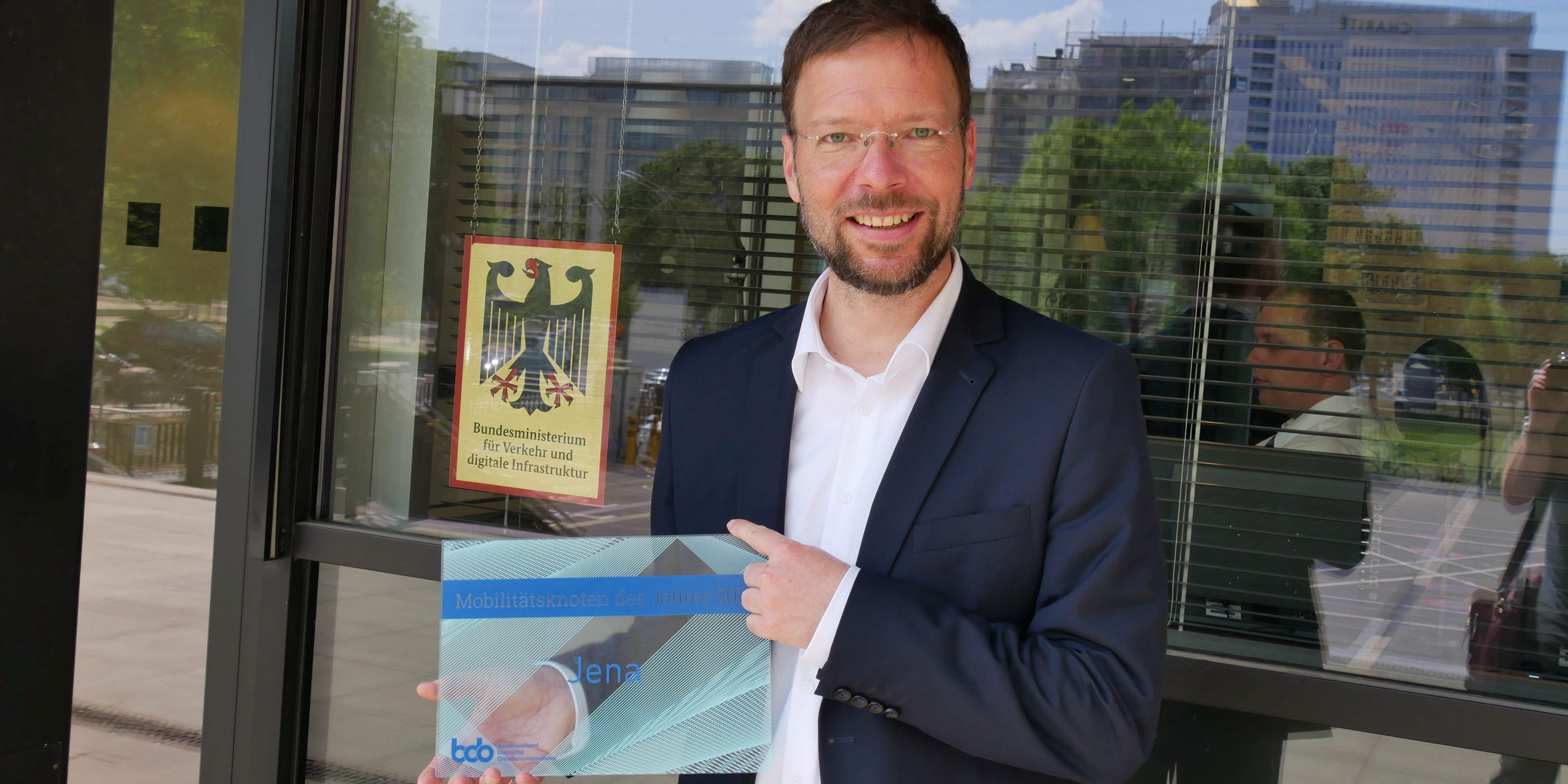 Jena ist „Mobilitätsknoten des Jahres“