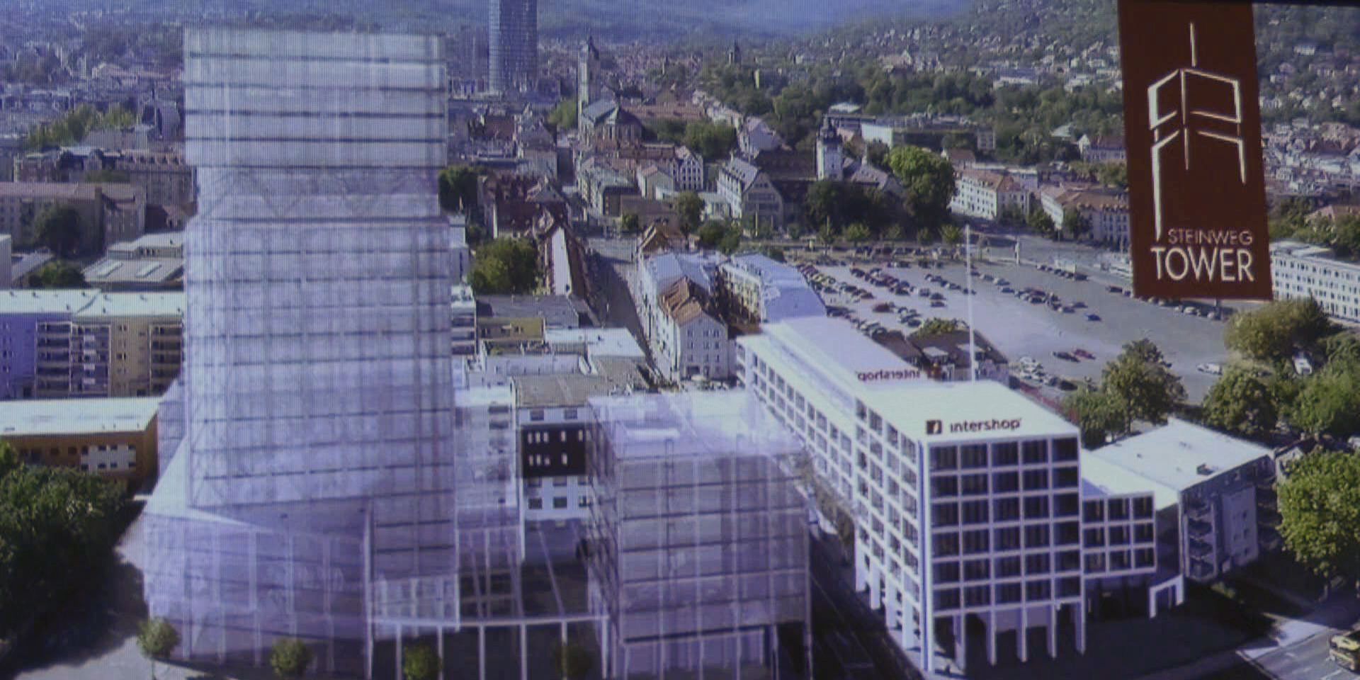 Pläne für „Steinweg Tower“ werden ergänzt Pläne für „Steinweg Tower“ werden ergänzt