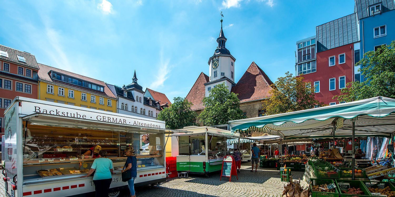 Wochenmarkt wird verlegt