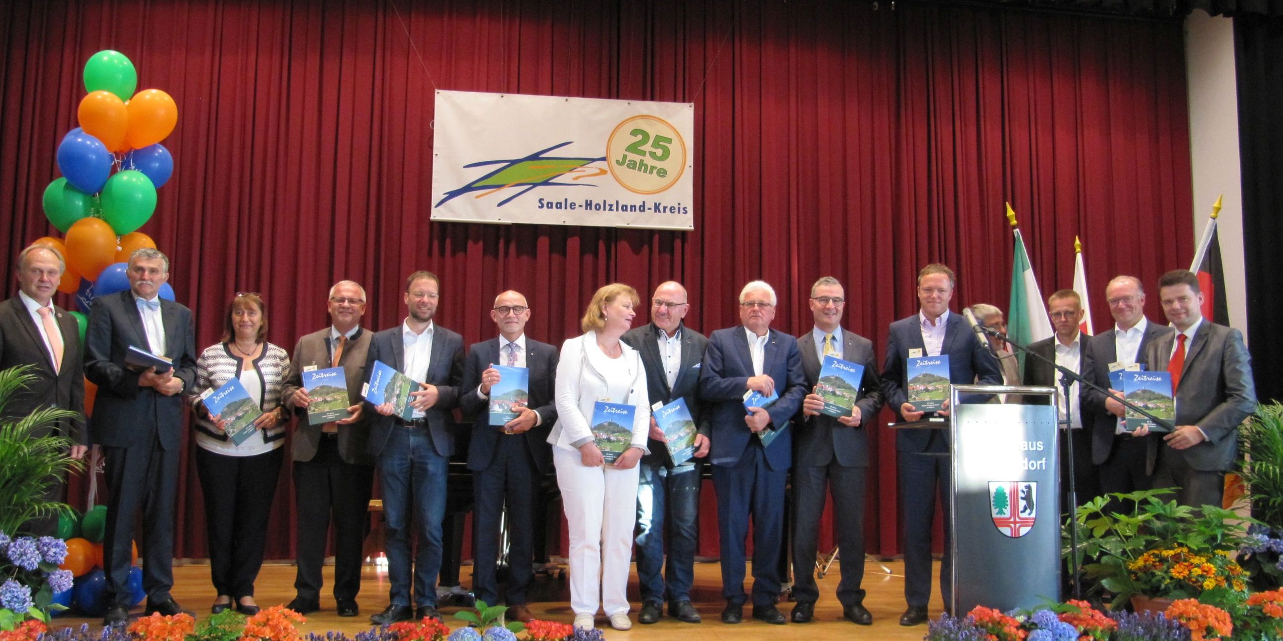 Festakt zum 25-jährigen Bestehen des Landkreises 