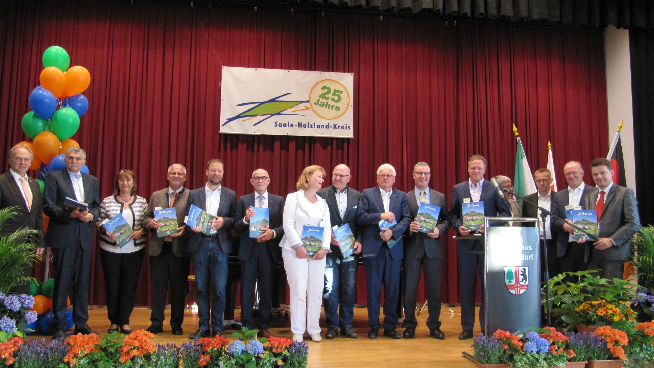 Festakt zum 25-jährigen Bestehen des Landkreises 