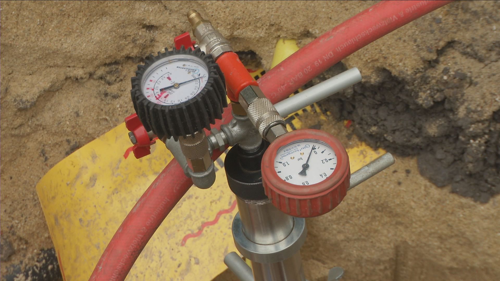 Neue Gasleitungen im Ziegenhainer Tal  