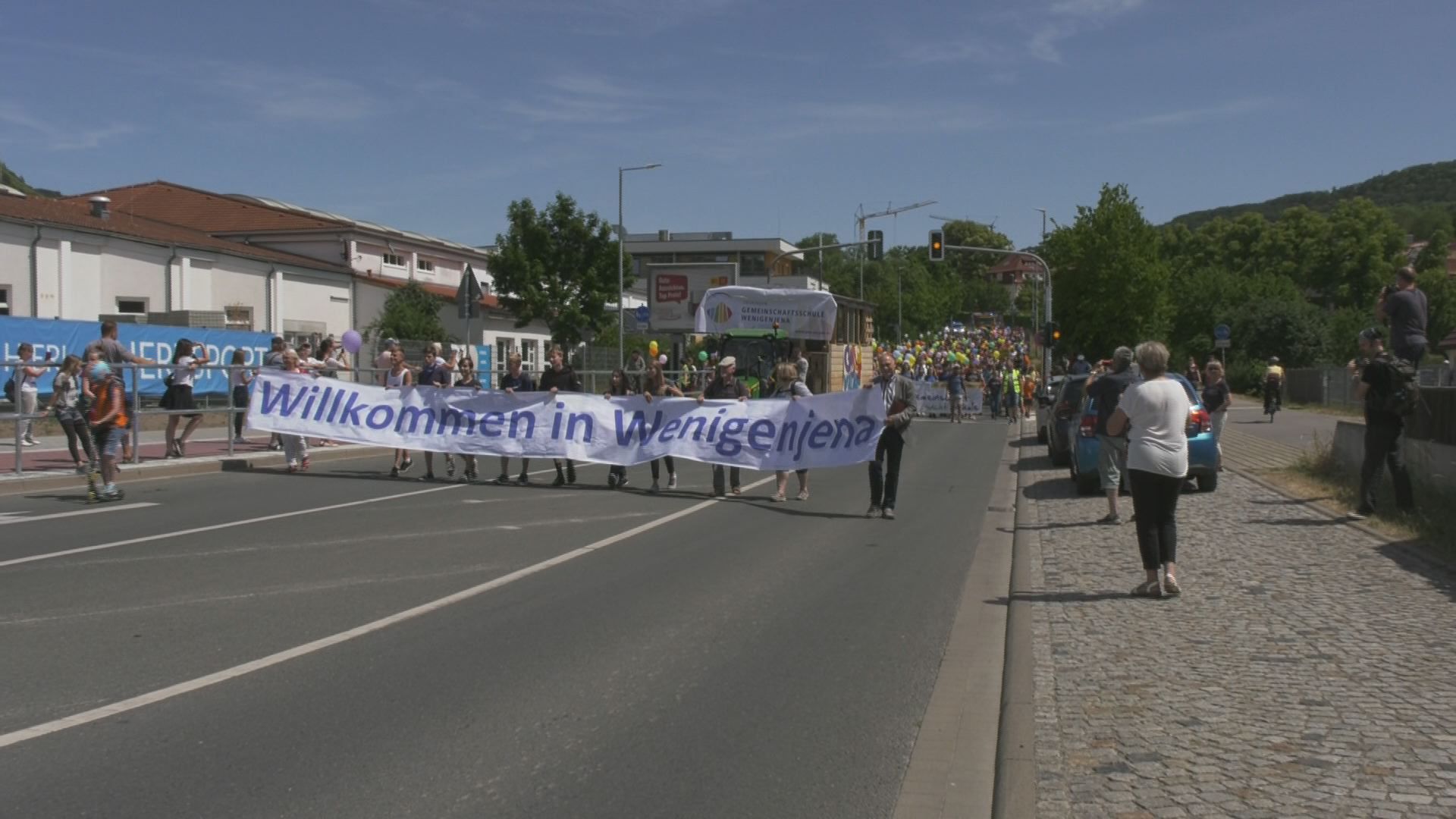 Umgezogen: Der Schulneubau am Jenzigweg wurde heute in Besitz genommen