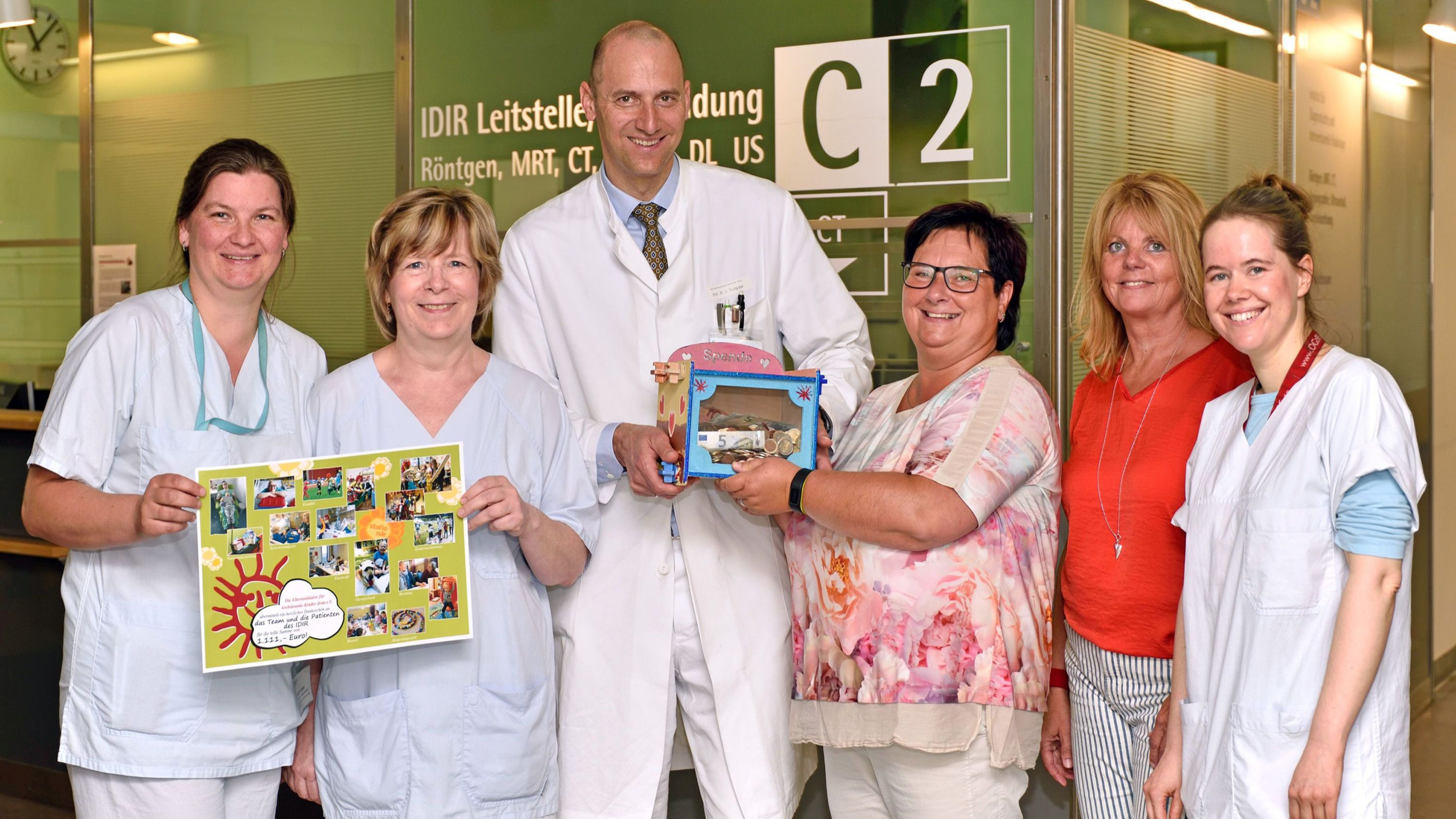 1 111 Euro-Spende für Elterninitiative 