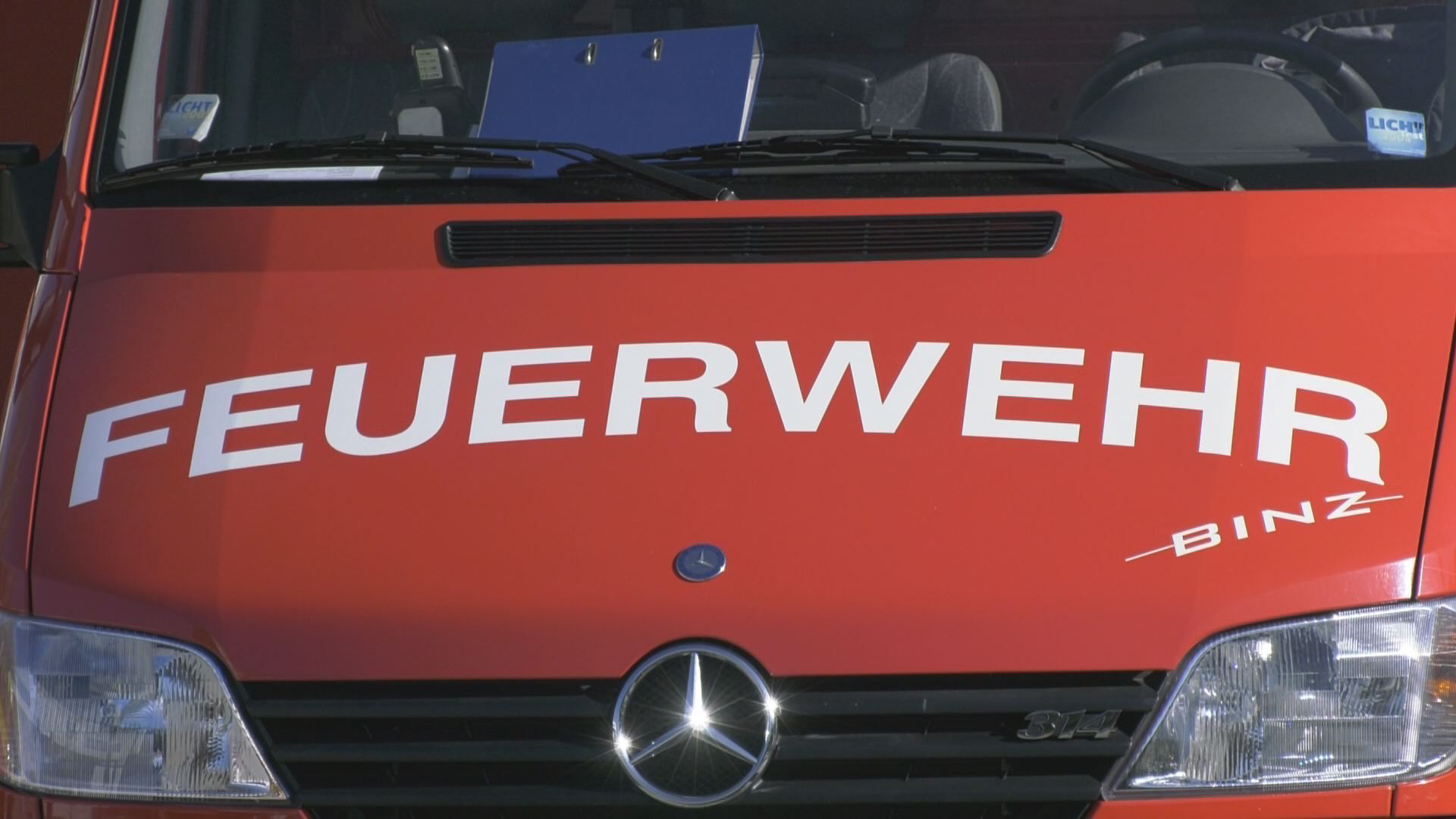 Feuerwehreinsatz wegen Heckenbrandes