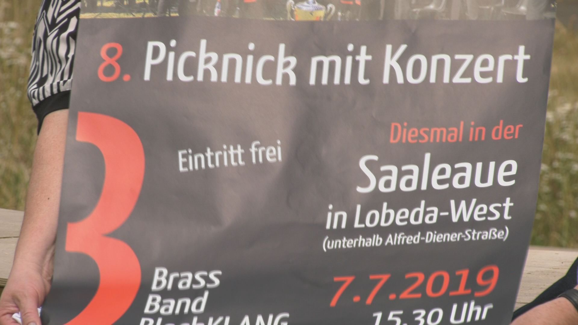 Brass Band-Picknickkonzert: Die traditionsreiche Reihe wurde in die Saaleaue verlegt