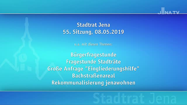 Stadtratssitzung vom 08.05.2019 