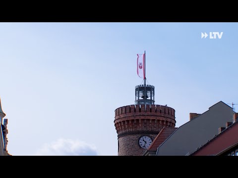Neue Fahne für den Spremberger Turm - Die Kurznachrichten am 04.04.22