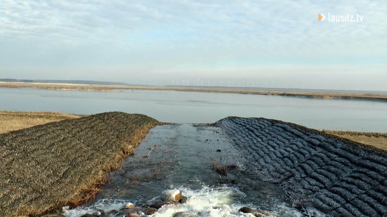 Der Cottbuser Ostsee wird wieder geflutet