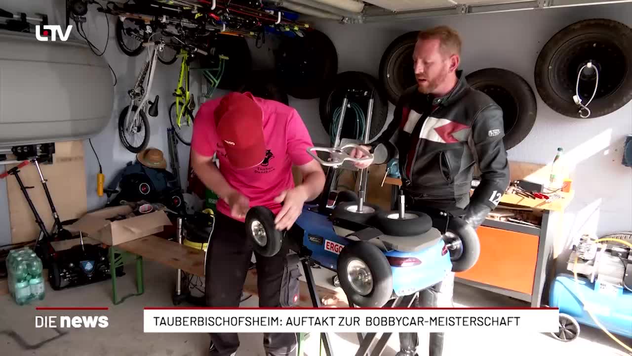 Tauberbischofsheim: Auftakt zur Bobbycar-Meisterschaft