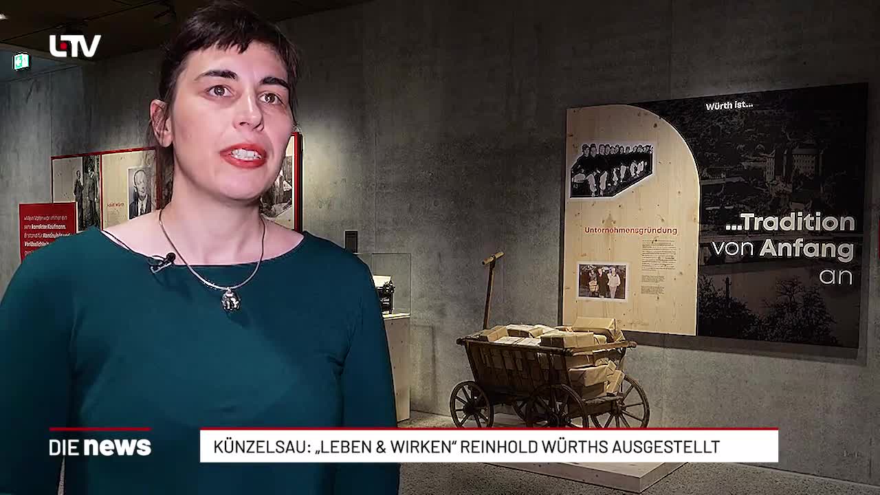 Künzelsau: „Leben & Wirken“ Reinhold Würths ausgestellt