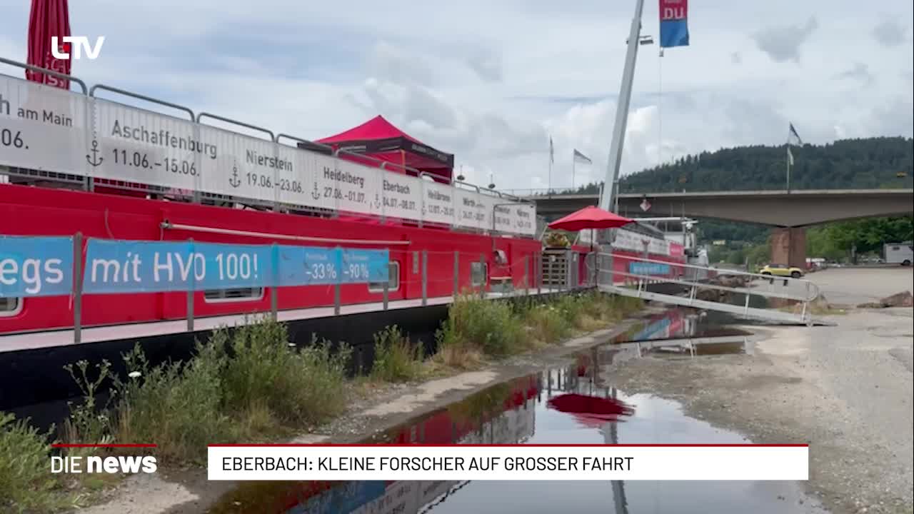 Eberbach: Kleine Forscher auf grosser Fahrt