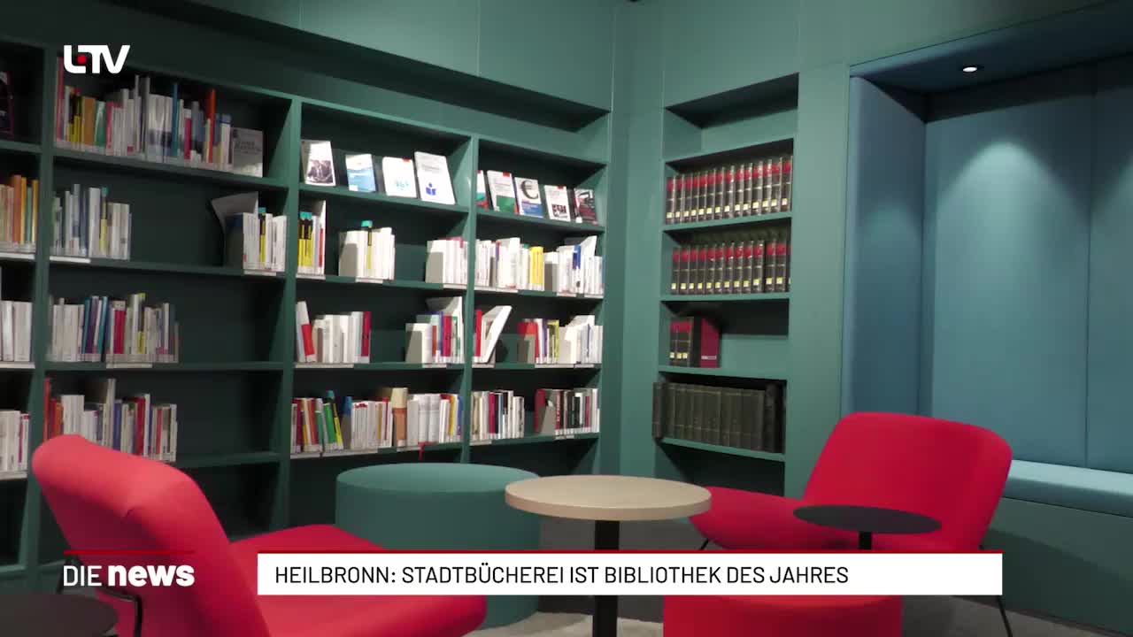 Heilbronn: Stadtbücherei ist Bibliothek des Jahres