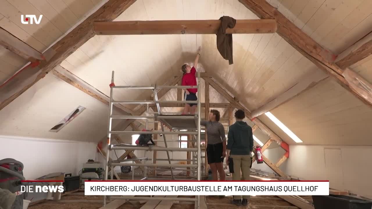 Kirchberg: Jugendkulturbaustelle am Tagungshaus Quellhof