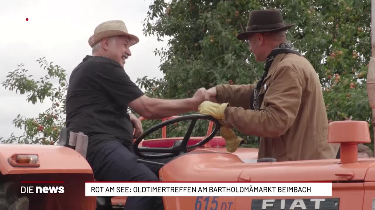Rot am See: Oldtimertreffen am Bartholomämarkt Beimbach