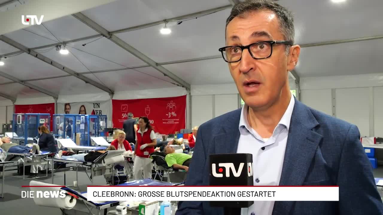 Cleebronn: Große Blutspendeaktion gestartet