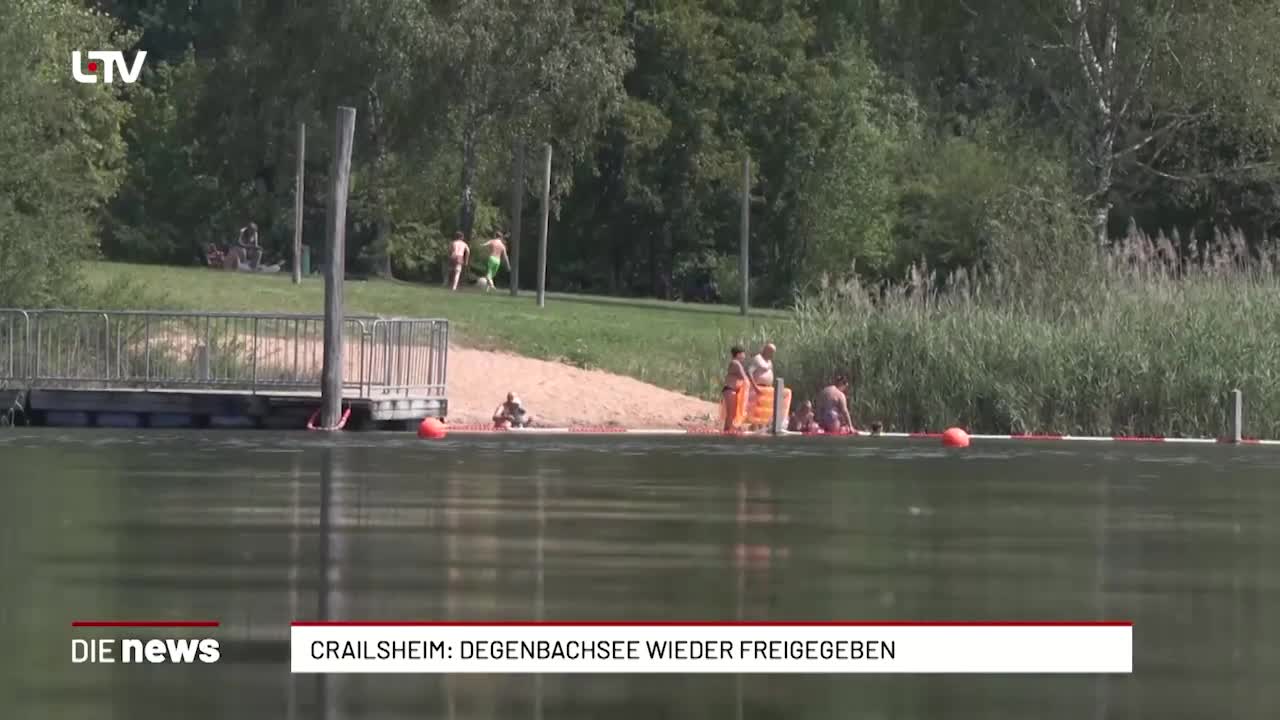 Crailsheim: Degenbachsee wieder freigegeben
