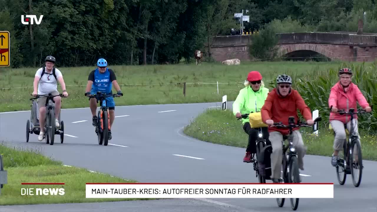 Main-Tauber-Kreis: Autofreier Sonntag für Radfahrer 