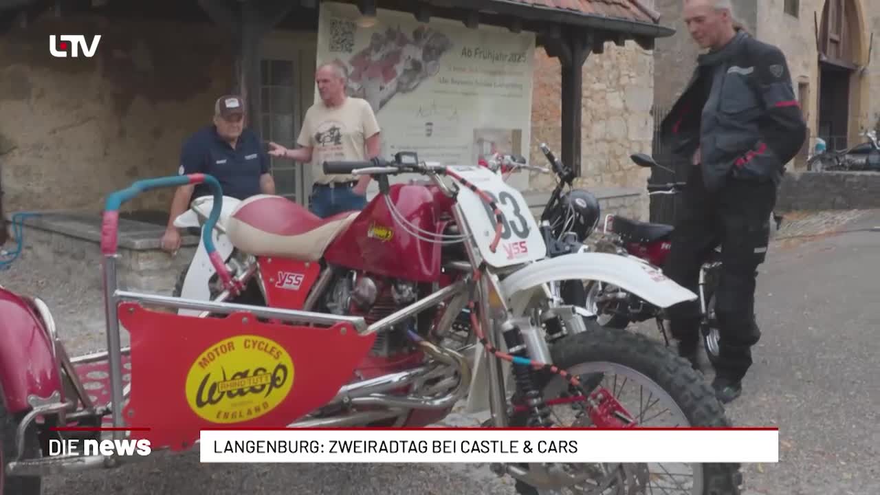 Langenburg: Zweiradtag bei Castle & Cars
