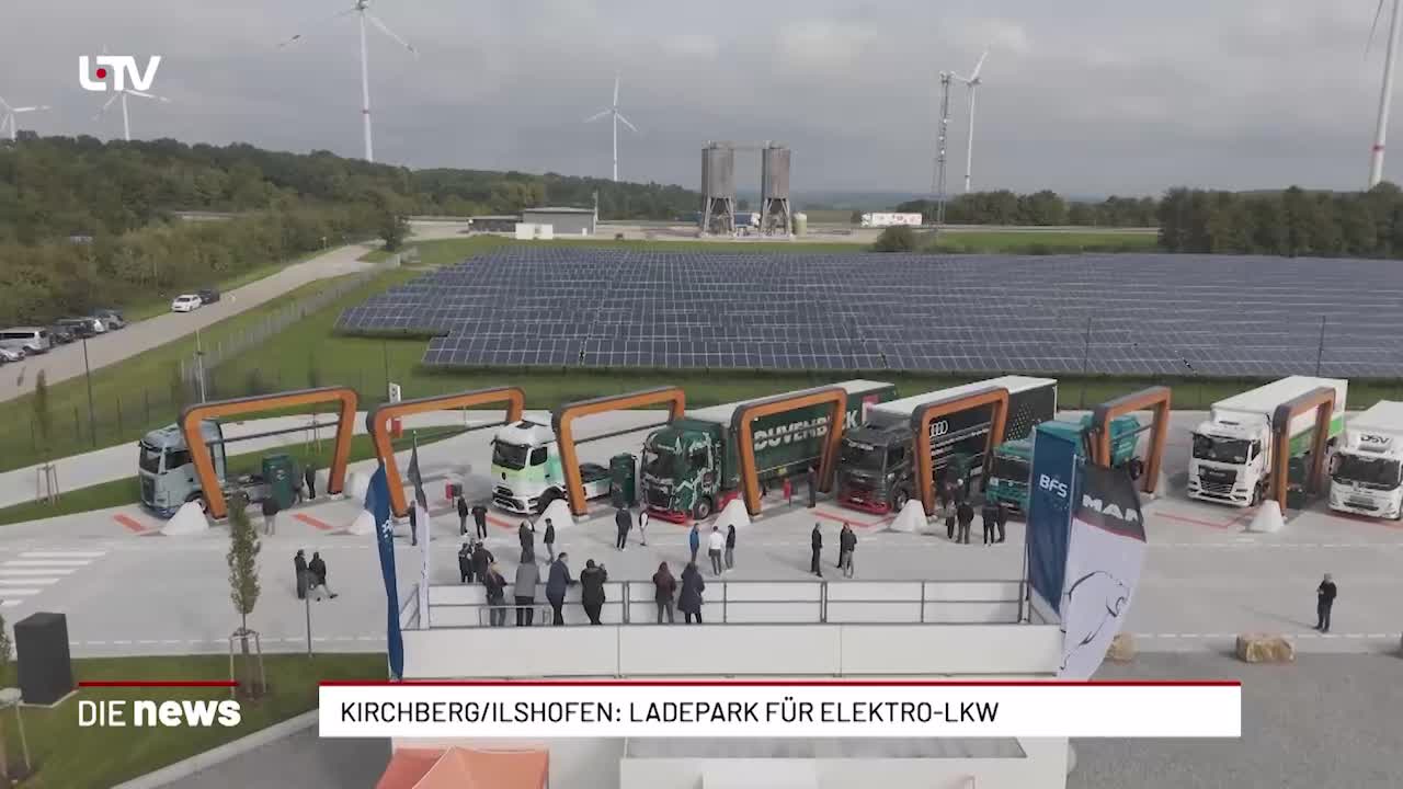 Kirchberg/Ilshofen: Ladepark für Elektro-LKW