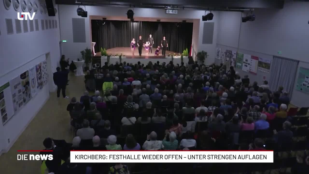 Kirchberg: Festhalle wieder offen – unter strengen Auflagen