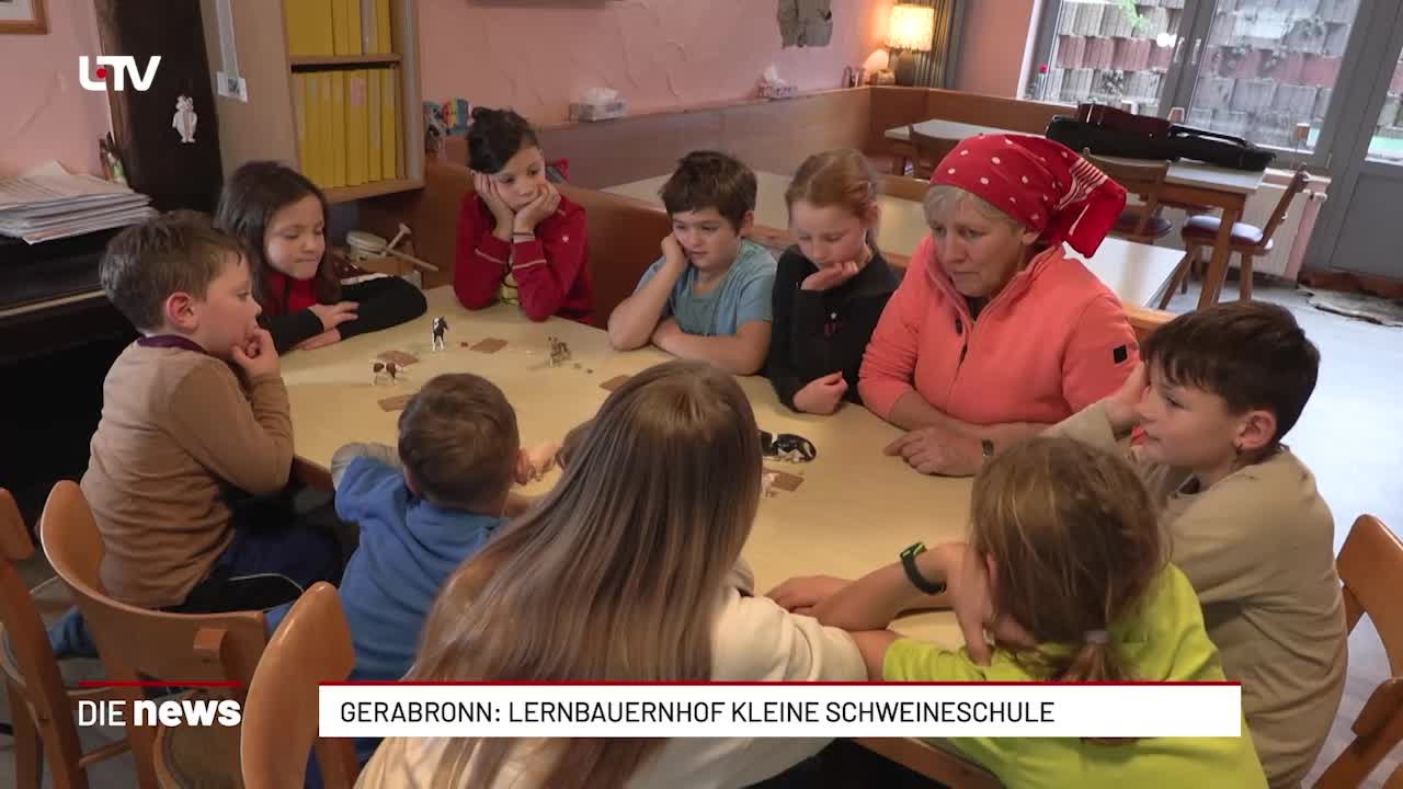 Gerabronn: Lernbauernhof Kleine Schweineschule