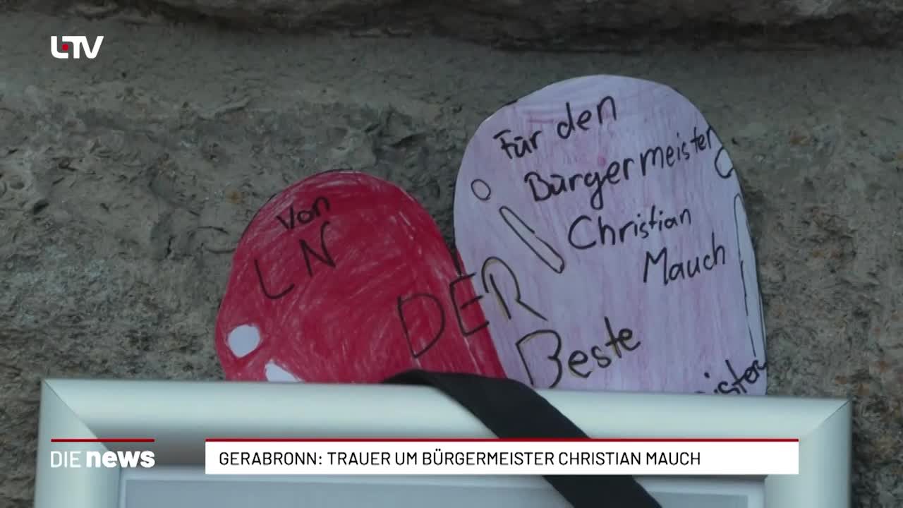 Gerabronn: Trauer um Bürgermeister Christian Mauch