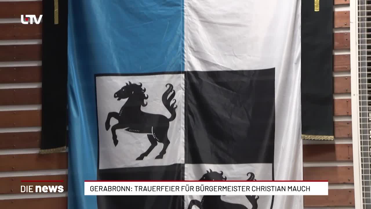 Gerabronn: Trauerfeier für Bürgermeister Christian Mauch
