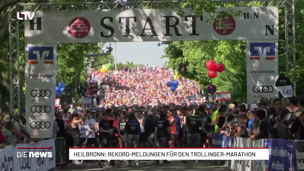 Heilbronn: Rekord-Meldungen für den Trollinger-Marathon