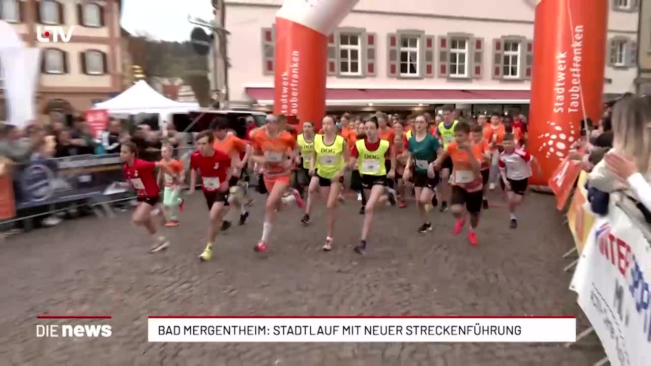 Bad Mergentheim: Stadtlauf mit neuer Streckenführung 
