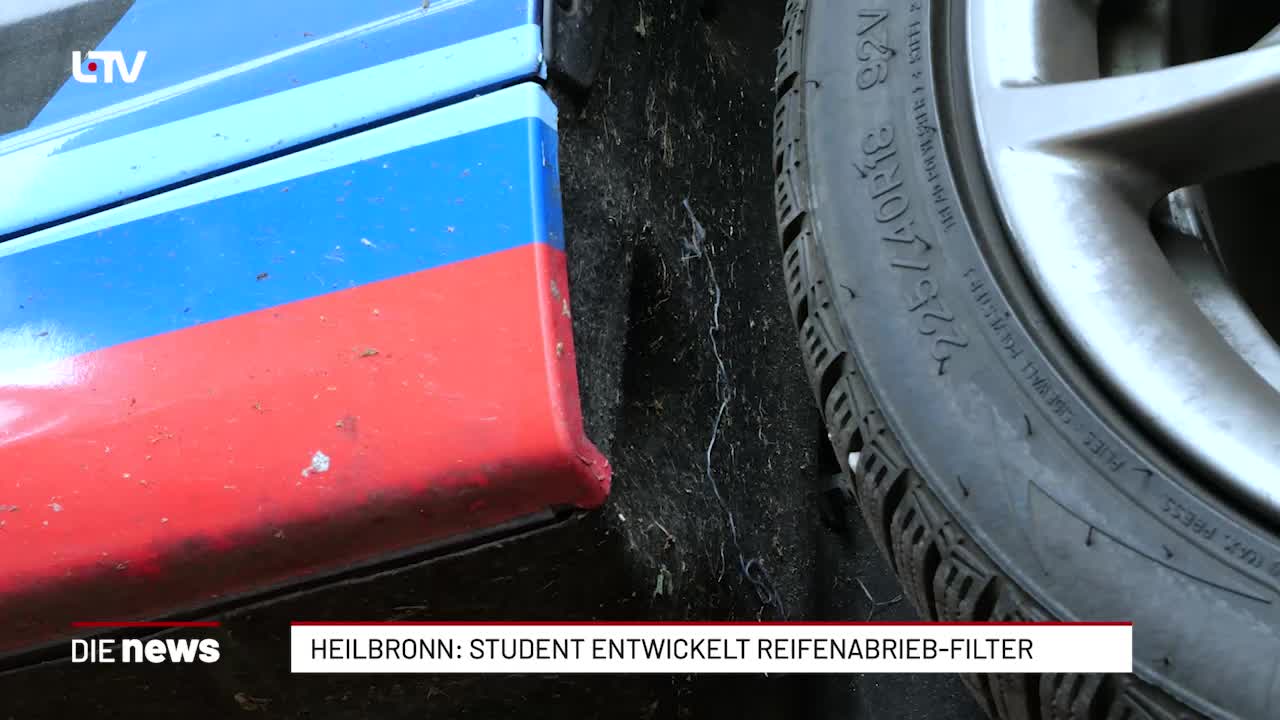 Heilbronn forscht gegen Mikroplastik – Filter aus dem Radkasten