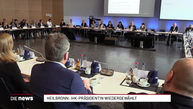 Heilbronn: IHK-Präsidentin wiedergewählt