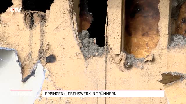 Eppingen: Lebenswerk in Trümmern