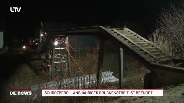 Schrozberg: Langjähriger Brückenstreit ist beendet 