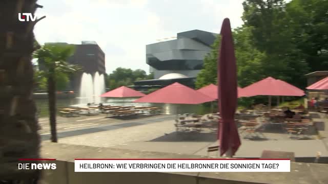 Heilbronn: Wie verbringen die Heilbronner die sonnigen Tage