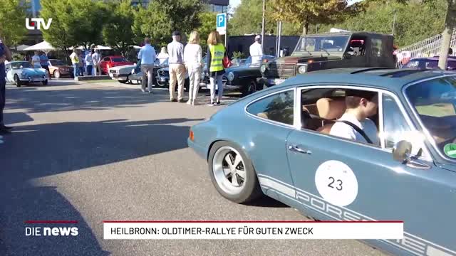 Heilbronn: Oldtimer-Rallye für guten Zweck