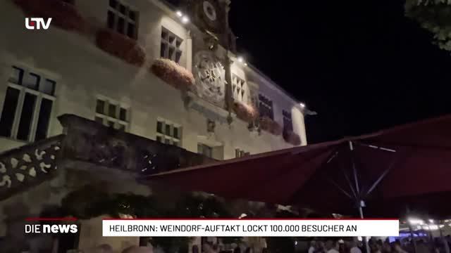 Heilbronn: weindorf-Auftakt lockt 100.000 Besucher an