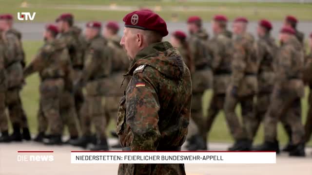 Niederstetten: Feierlicher Bundeswehr-Appell