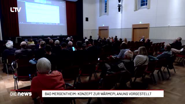 Bad Mergentheim: Konzept zur Wärmeplanung vorgestellt  