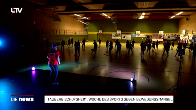 Tauberbischofsheim: Woche des Sports gegen Bewegungsmangel