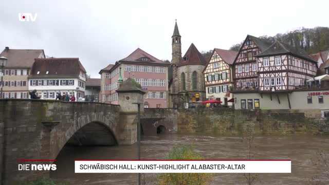Schwäbisch Hall: Kunst-Highlight Alabaster-Altar 