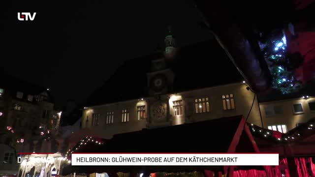 Heilbronn: Glühwein-Probe auf dem Käthchenmarkt