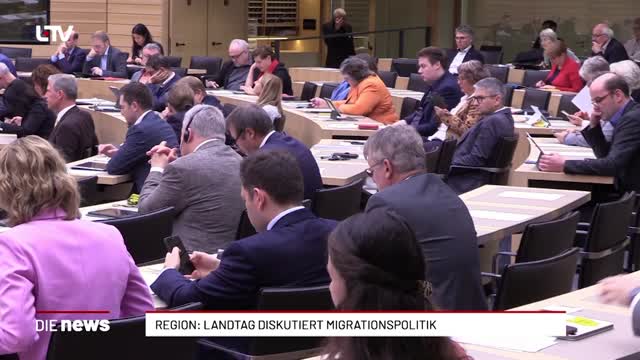 Region: Landtag diskutiert Migrationspolitik 