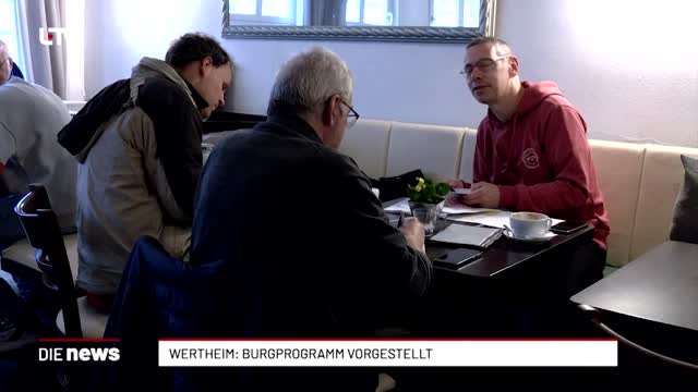 Wertheim: Burgprogramm vorgestellt