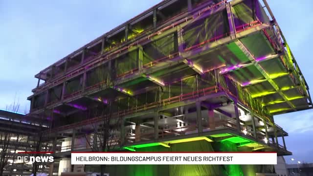 Heilbronn: Bildungscampus feiert neues Richtfest