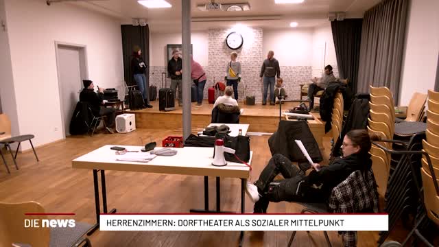 Herrenzimmer: Dorftheater als sozialer Mittelpunkt 