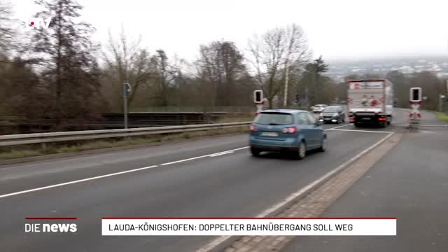 Lauda-Königshofen: Doppelter Bahnübergang soll weg 