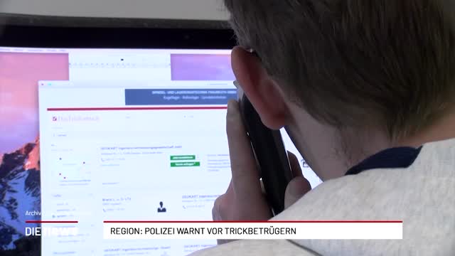 Region: Polizei warnt vor Trickbetrügern 