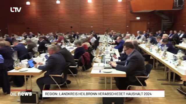 Region: Landkreis Heilbronn verabschiedet Haushalt 2024