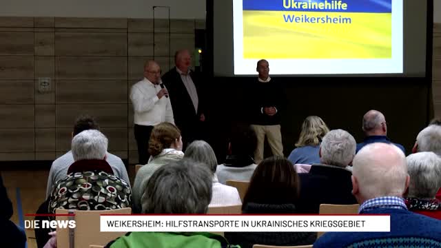 Weikersheim: Hilftransporte in ukrainisches Kriegsgebiet 